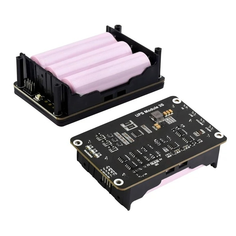 Raspberry Pi Uninterrupted Power Supply Ups 18650 - Módulo de alimentação 3S para a