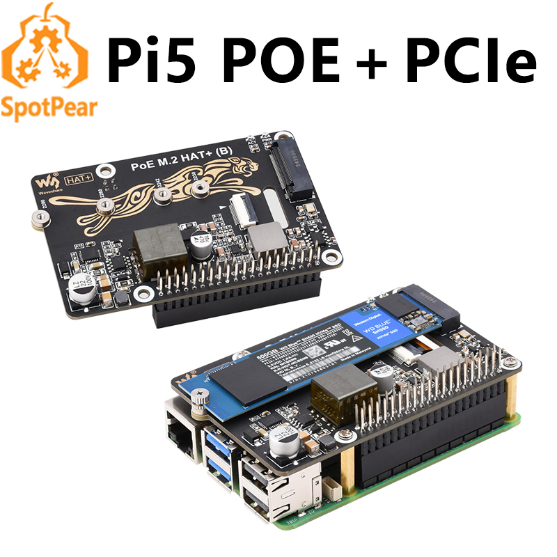 Argon One V3 M.2 Nvme Case - Raspberry Pi 5 PoE Power e